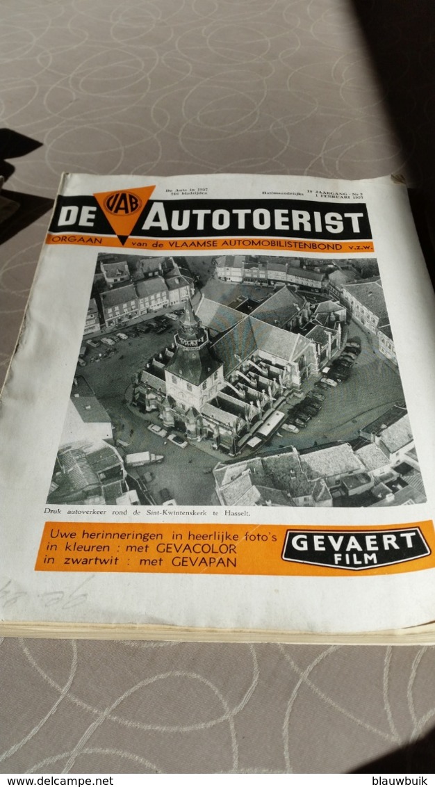 De Autotoerist N°3 1 Feb. 1957 Tijdschrift - Auto/moto