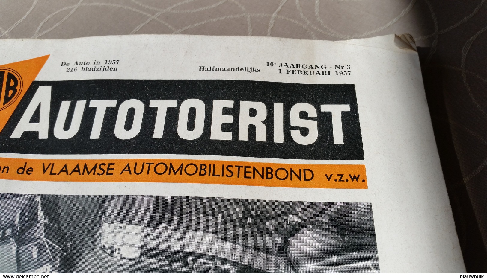 De Autotoerist N°3 1 Feb. 1957 Tijdschrift - Auto/Motorrad