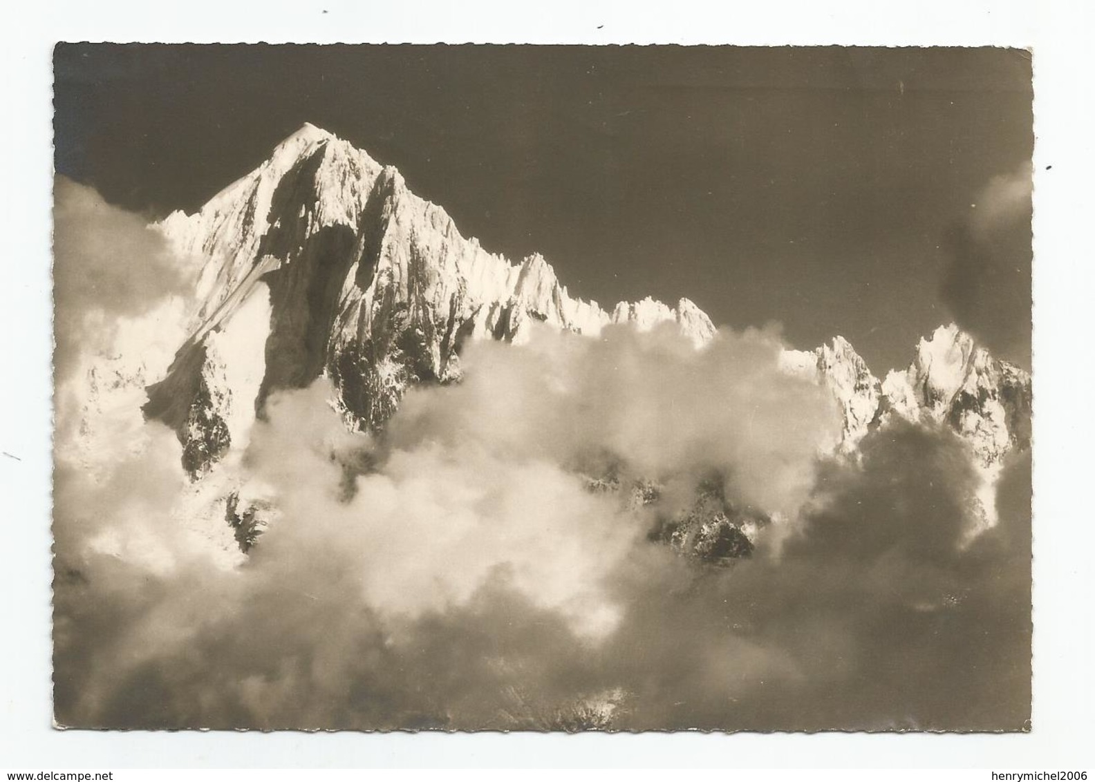 74 Chamonix Aiguille Verte Et Dru Photo Tairraz, 1963 - Chamonix-Mont-Blanc
