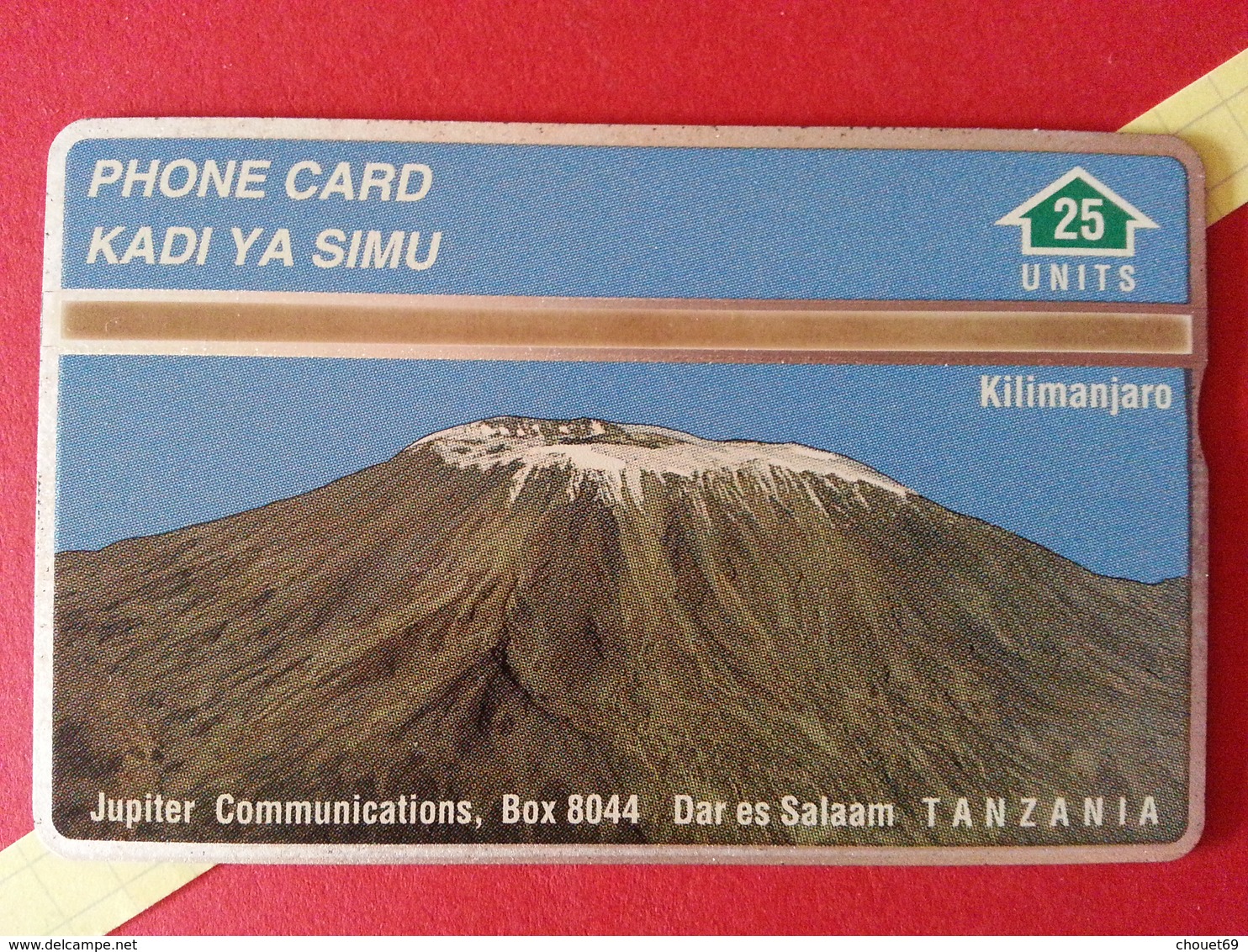 TANZANIA L&G 25u Mount Kilimandjaro CN : 901L Tirage 13000 Ex - MINT ? Neuve ? Tanzanie Kilimanjaro (TT320 - Tansania