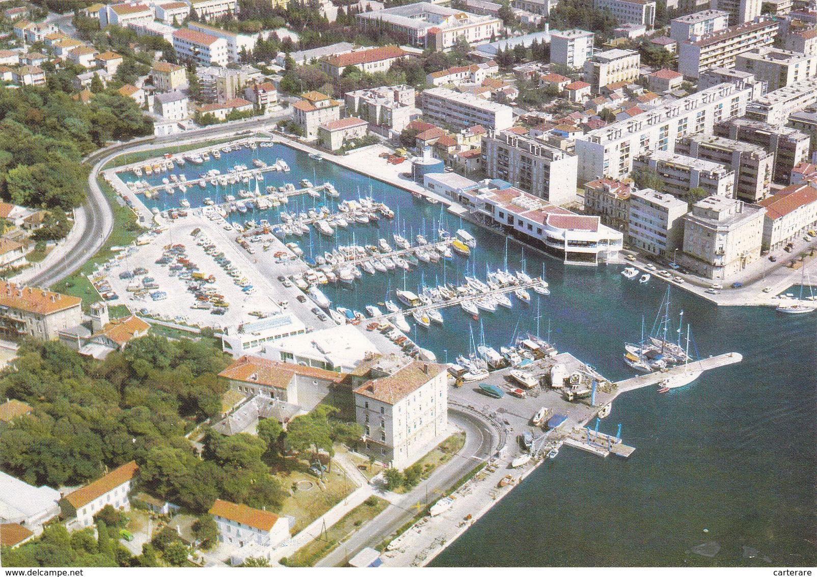 CROATIE,CROATIA,ZADAR,zara,dalmatie,PORT,VUE AERIENNE - Kroatien