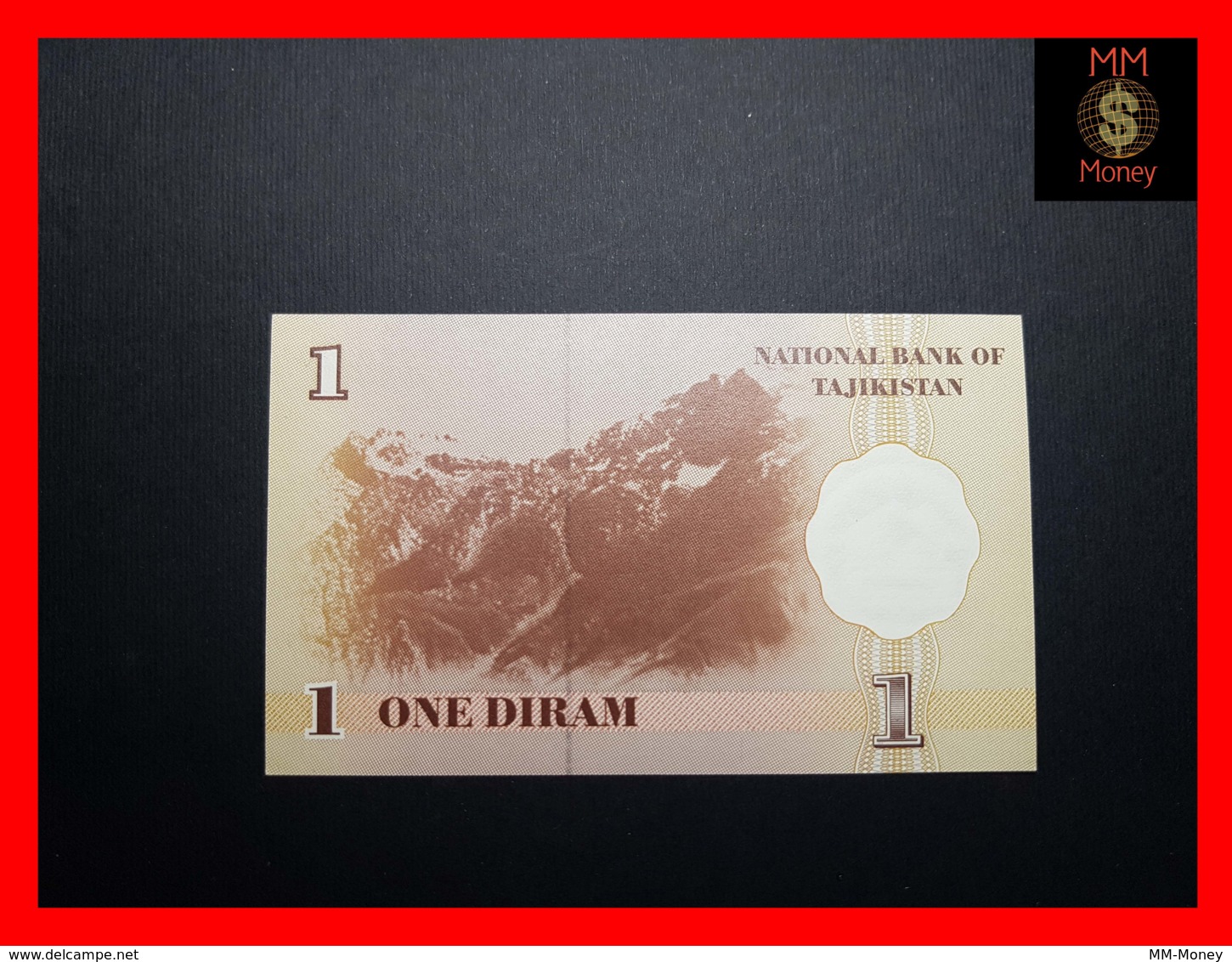 TAJIKISTAN 1 Diram 1999 P. 10  UNC - Tajikistan