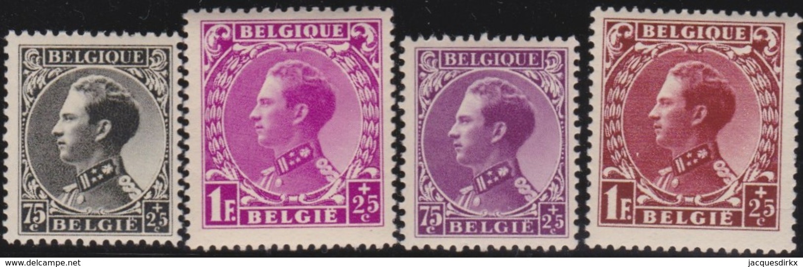 Belgie     .    OBP        .    390/393   .      *    .     Ongebruikt Met Gom  .   /   . Neuf Avec Gomme - Unused Stamps