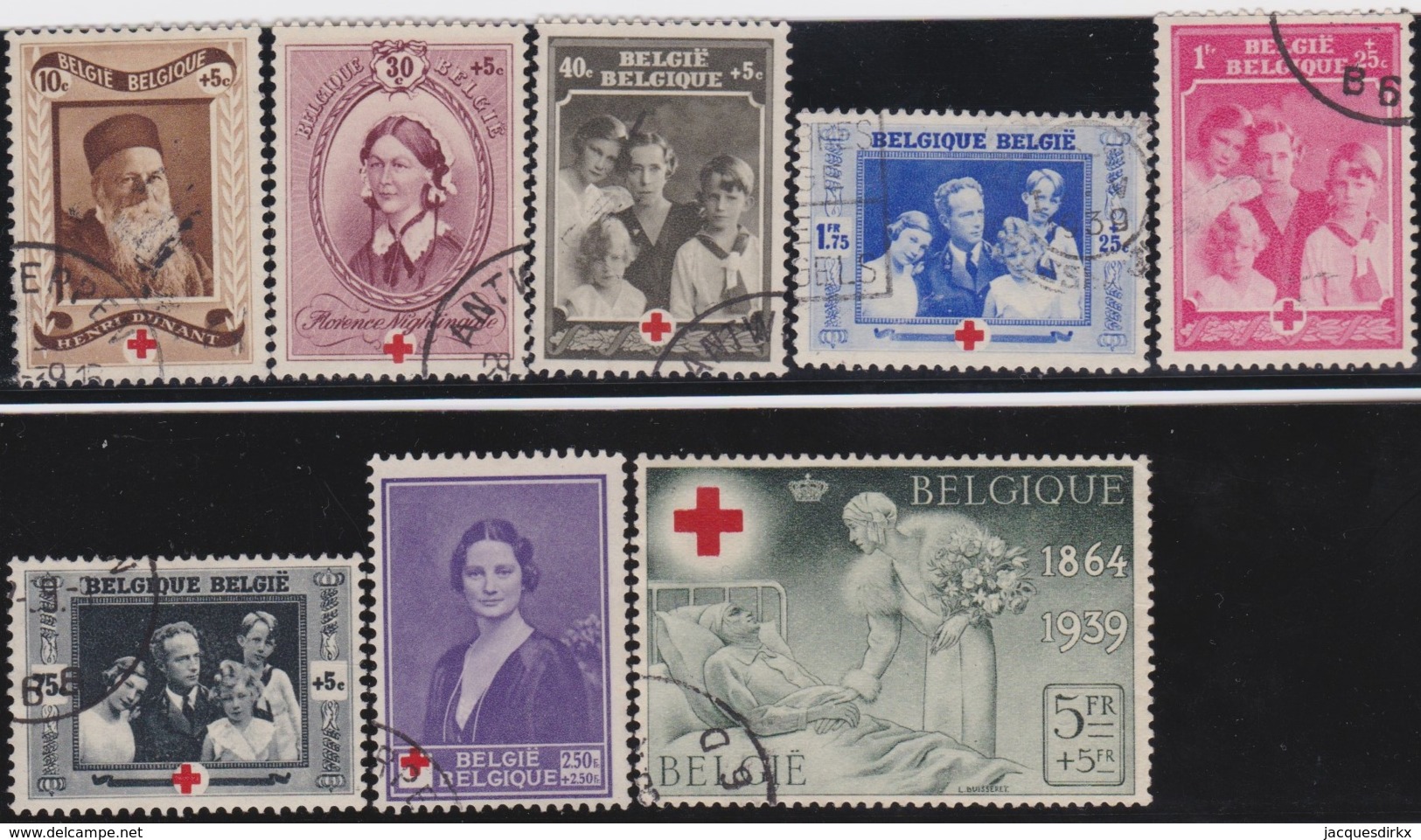 Belgie     .    OBP        .    496/503      .     O    .     Gebruikt      .   /   .   Oblitéré - Used Stamps