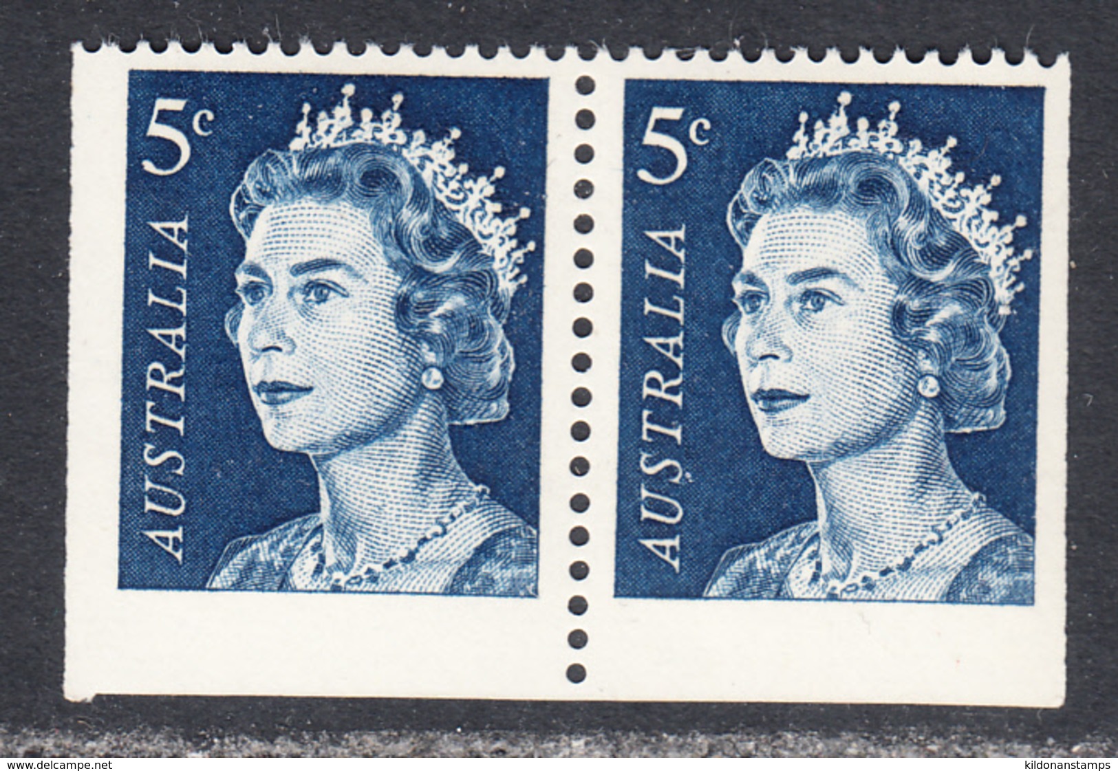 Australia 1966-73 Mint No Hinge,  Pair, Sc# ,SG 386c - Mint Stamps