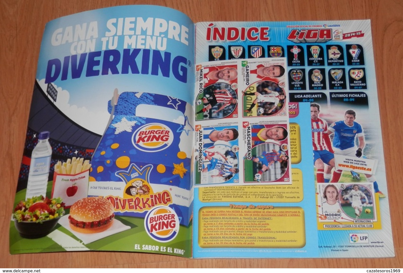 ALBUM DE CROMOS  LIGA 2014/15 - Albums & Catalogues