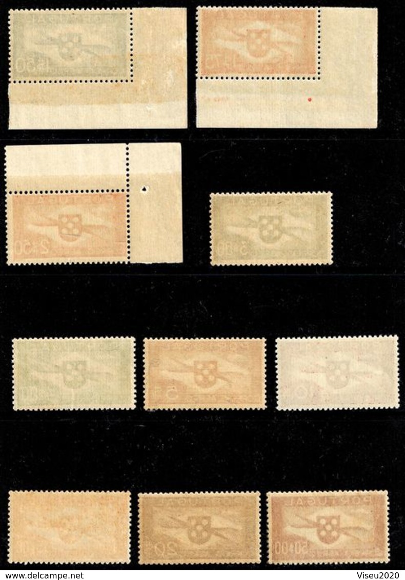 Portugal 1936 - Correio Aéreo - Hélice - Serie Completa Afinsa 01/10 - Unused Stamps