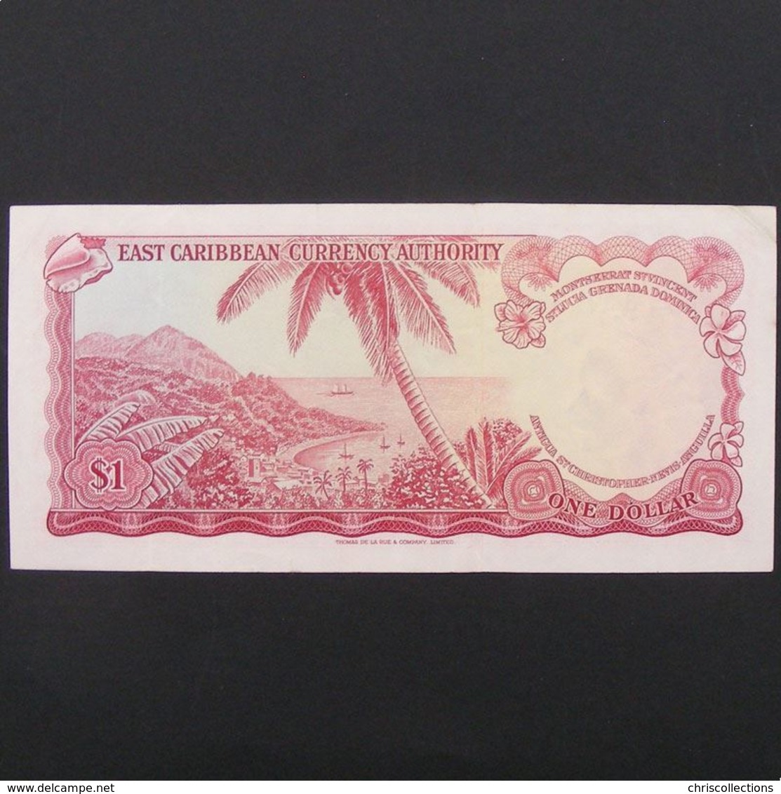 Iles Caraibes, 1 Dollar ND 1965, VF - Ostkaribik