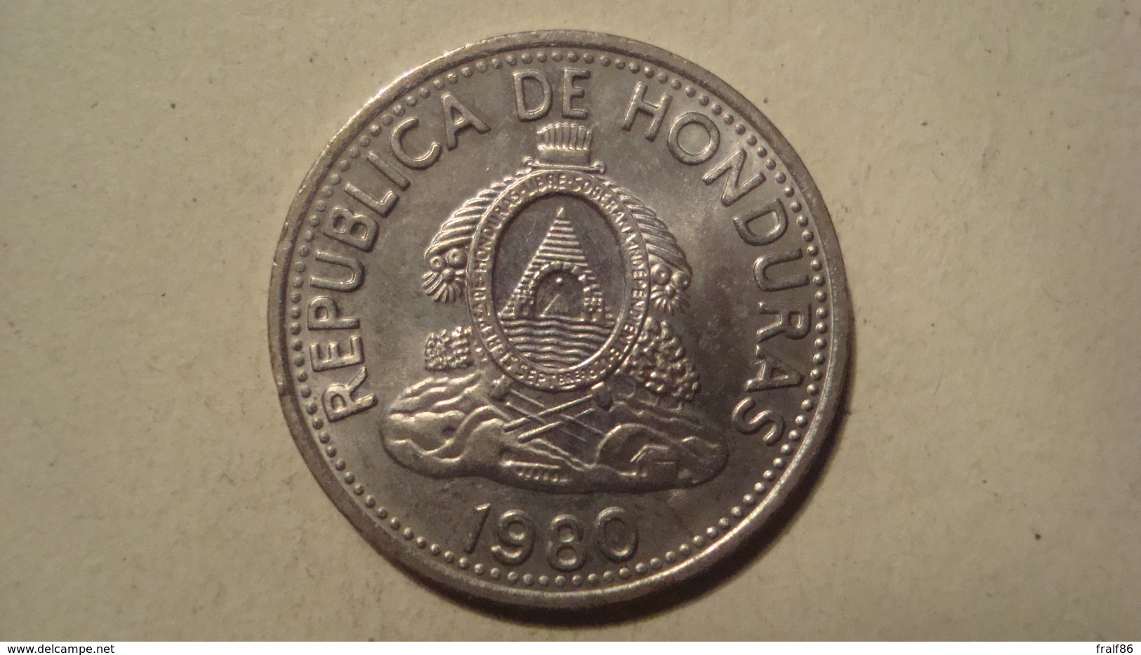 MONNAIE HONDURAS 10 CENTAVOS 1980 - Honduras