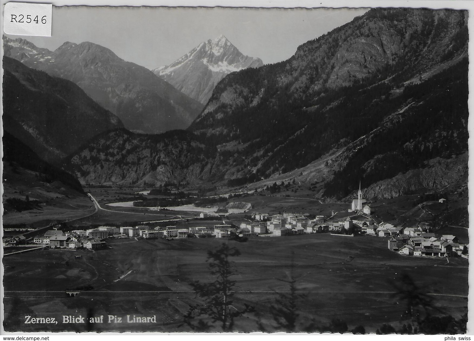 Zernez - Blick Auf Piz Linard - Zernez