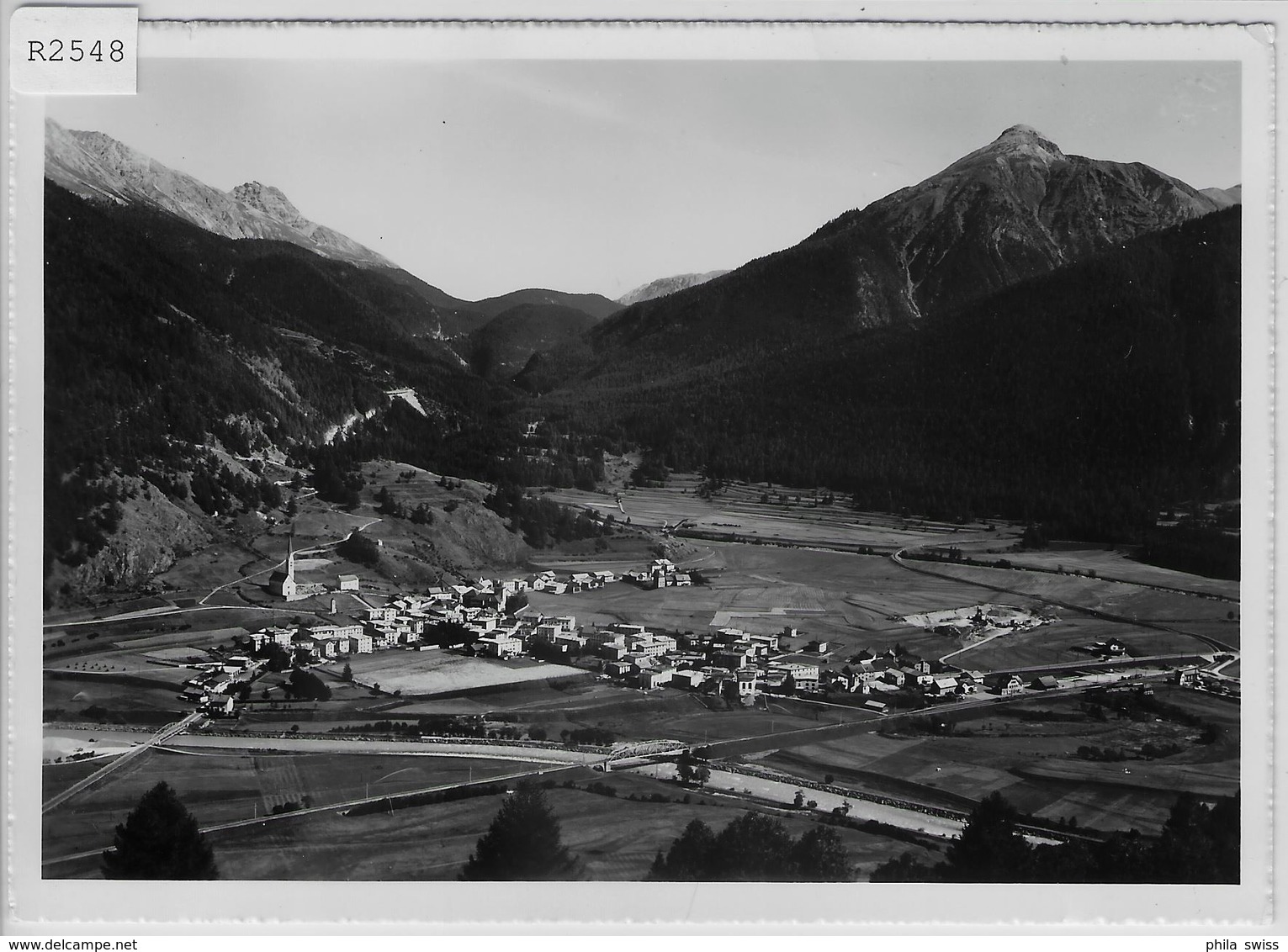 Zernez Mit Piz Fuorn Und Piz Terza - Zernez