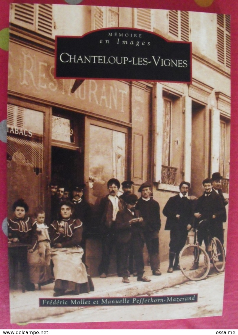 Chanteloup-les-vignes. Yvelines. Frédéric Mollet. Mémoire En Images. éditions Alan Sutton. 2004. Cartes Postales Photos - Ile-de-France