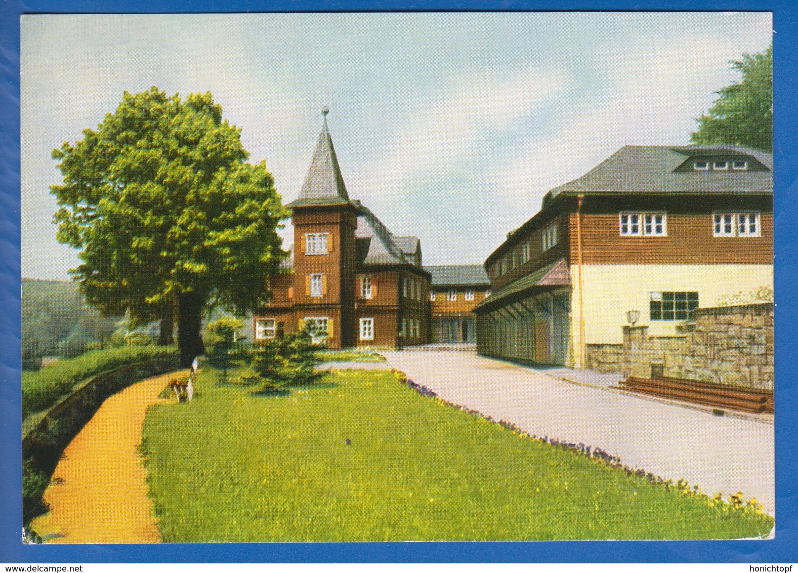 Deutschland; Rehefeld - Zaunhaus I. Erzgeb.; Erholungsheim - Rehefeld