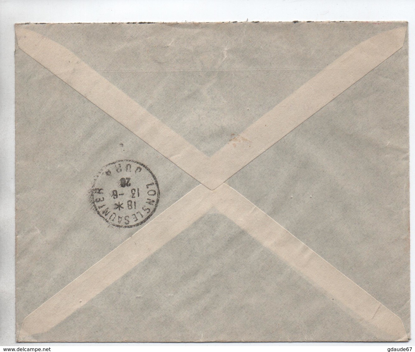1928 - ENVELOPPE RECOMMANDEE De ROTTERDAM Pour LONS LE SAUNIER (JURA) - Poststempels/ Marcofilie