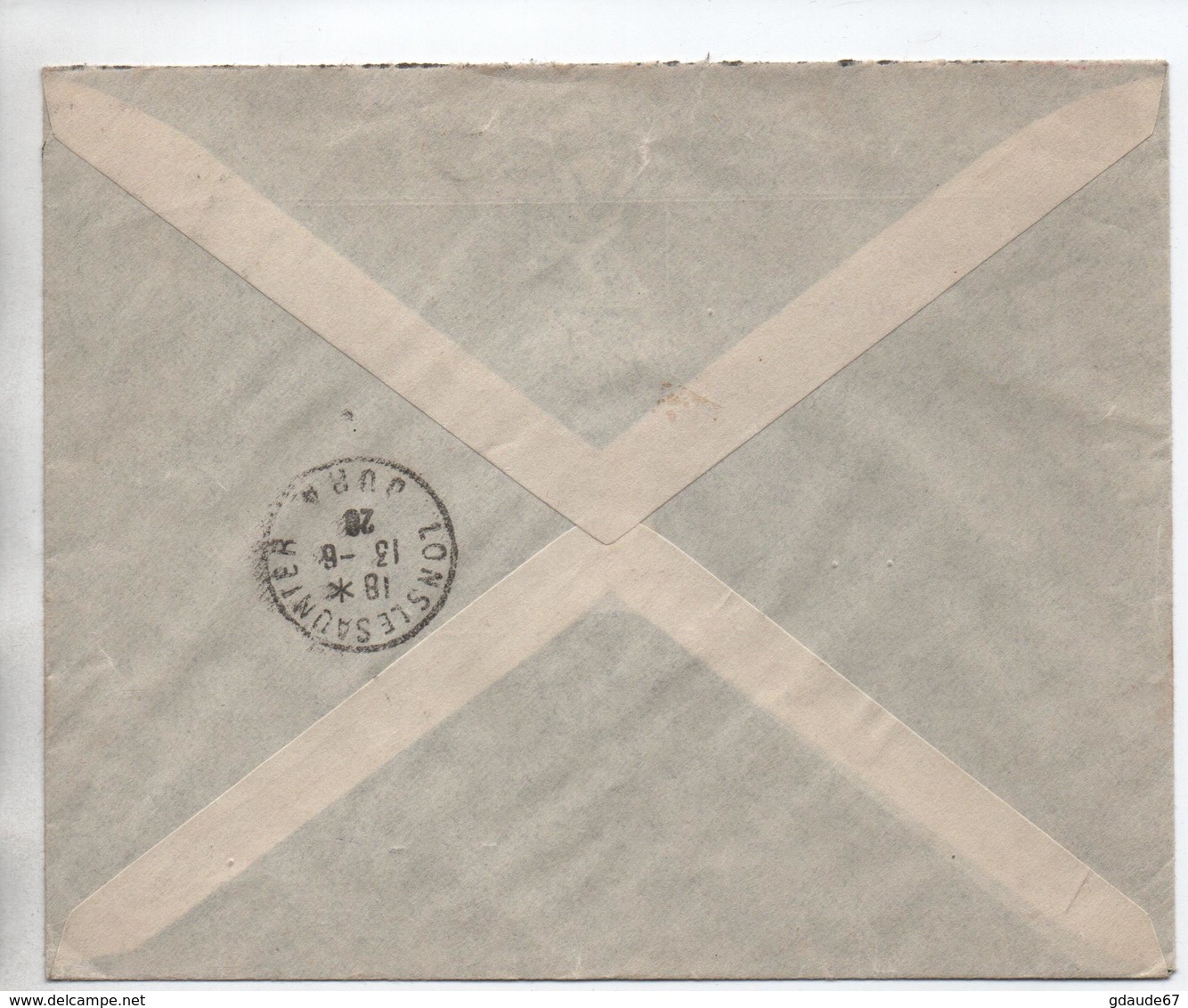 1928 - ENVELOPPE RECOMMANDEE De ROTTERDAM Pour LONS LE SAUNIER (JURA) - Postal History