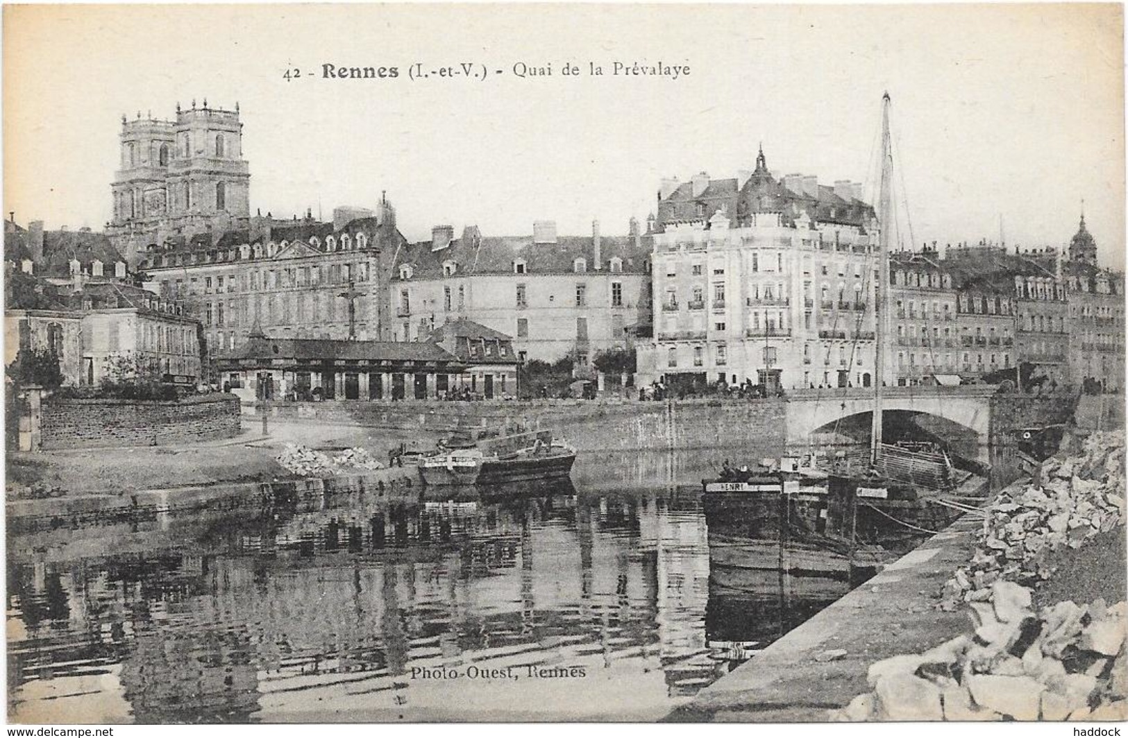 RENNES : QUAI DE PREVALALAYE - Rennes