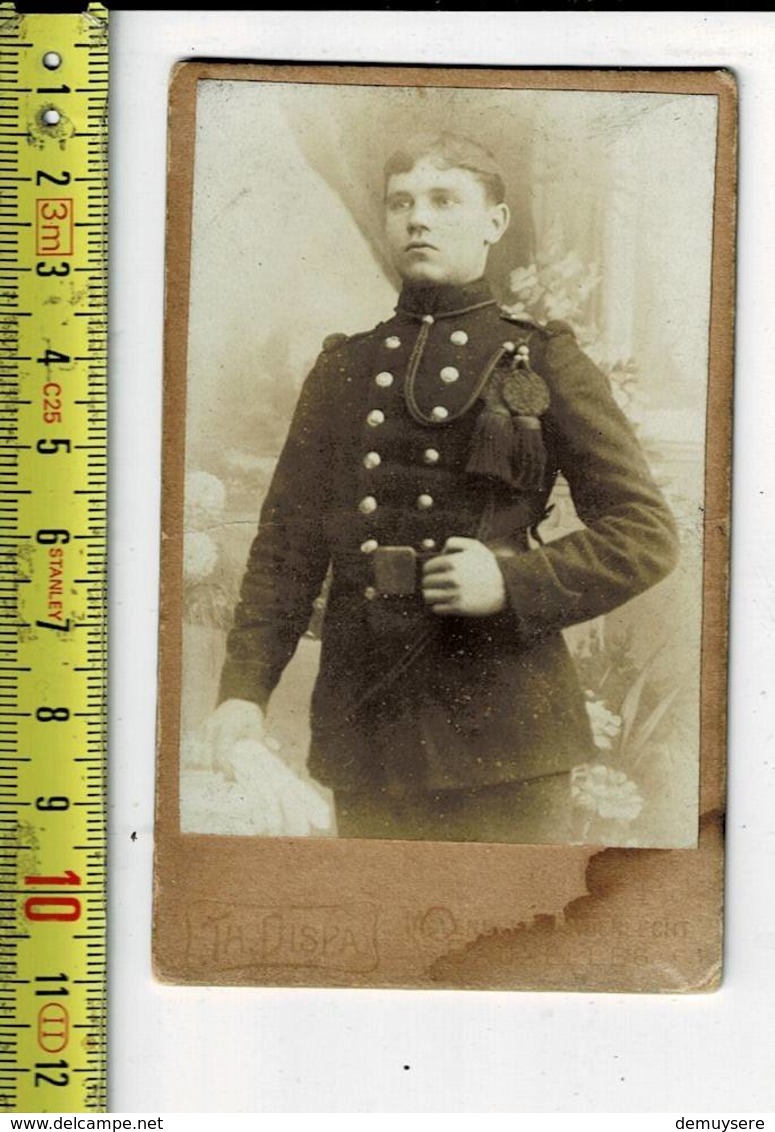 Kl 10694 - Soldaat - Soldat - Photographie Th. Dispa Bruxelles - Anderlecht - Molenbeek - Antiche (ante 1900)