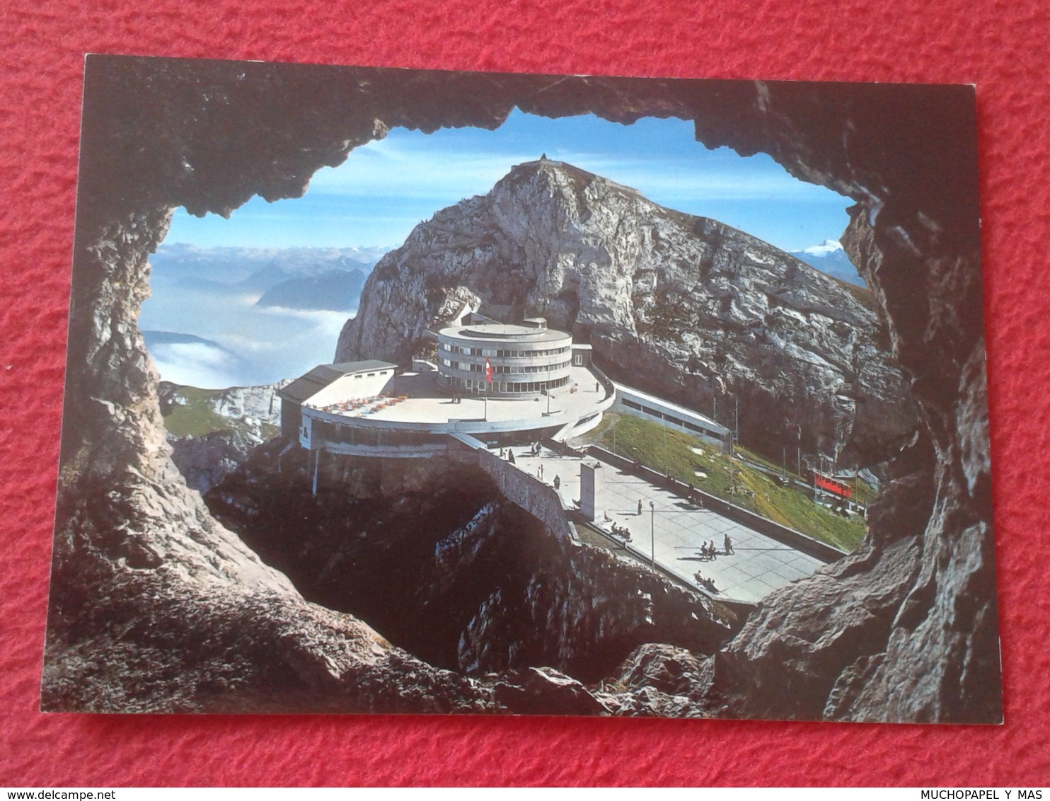 POSTAL POST CARD CARTE POSTALE SCHWEIZ SUIZA SUISSE SWITZERLAND PILATUS KULM HOTEL BELLEVUE VER FOTO Y DESCRIPCIÓN...... - Bellevue