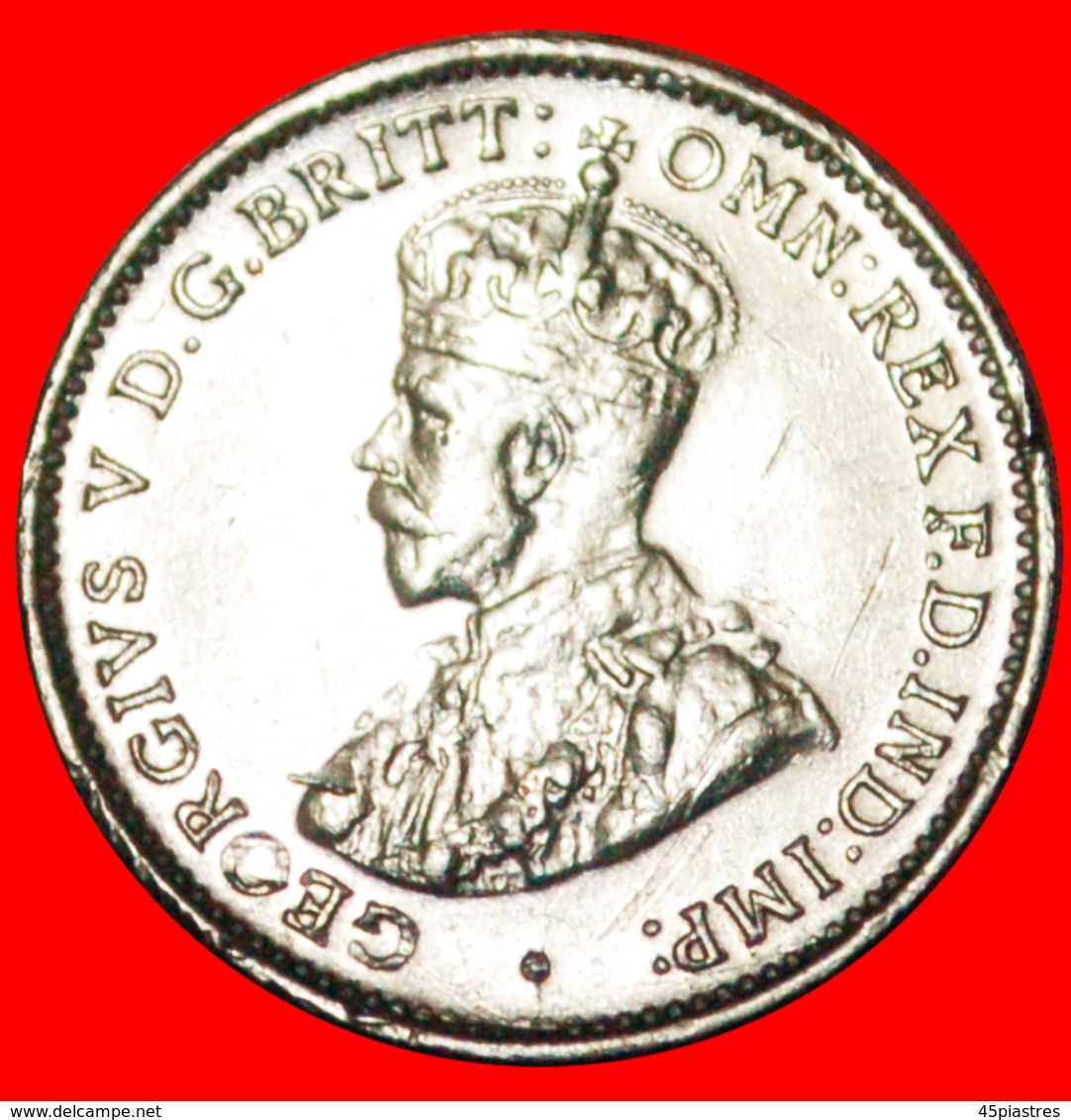 ~ SILVER: AUSTRALIA ★ 3 PENCE 1934! George V (1911-1936) LOW START ★ NO RESERVE! - Threepence