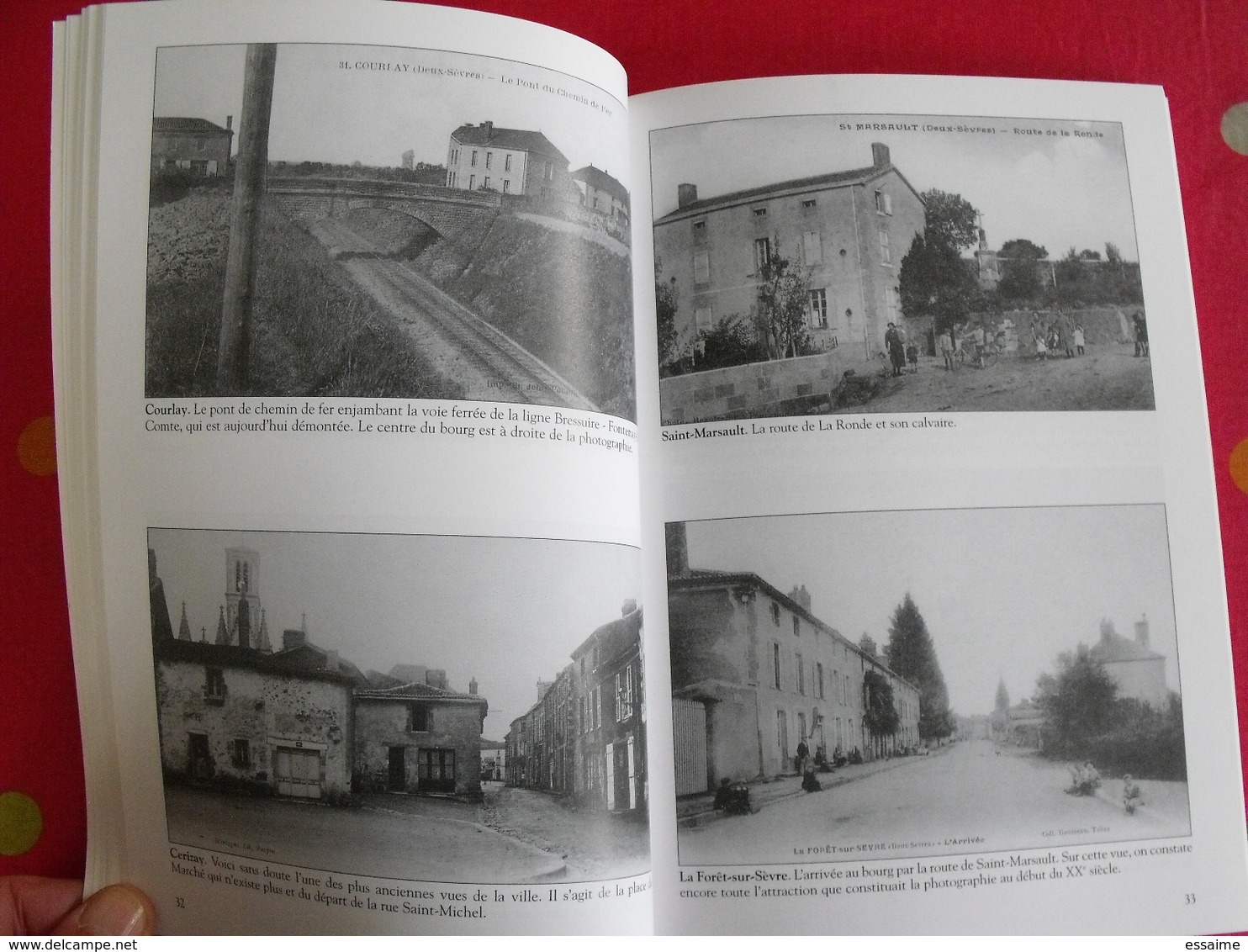 le canton de Cerisay. Deux-Sèvres. G.Saint-Didier. Mémoire en images. éditions Alan Sutton. 2007. cartes postales photos