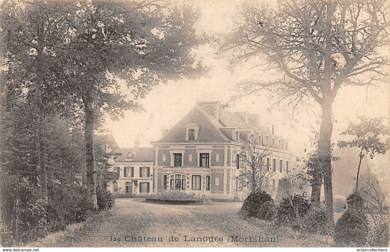 Lanouée          56         Le Château      (Voir Scan) - Andere & Zonder Classificatie