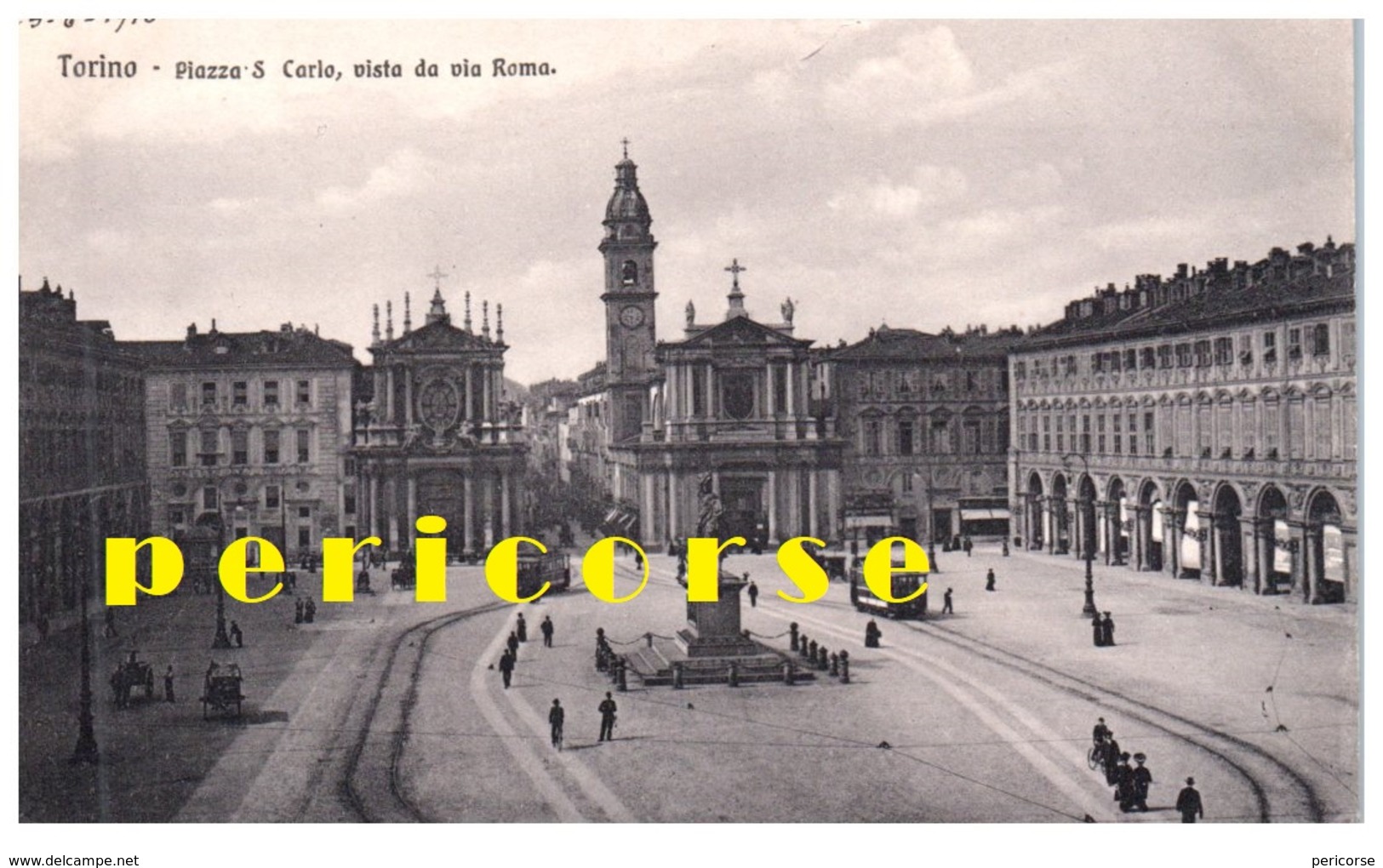 Torino  Piazza  S Carlo - Plaatsen & Squares