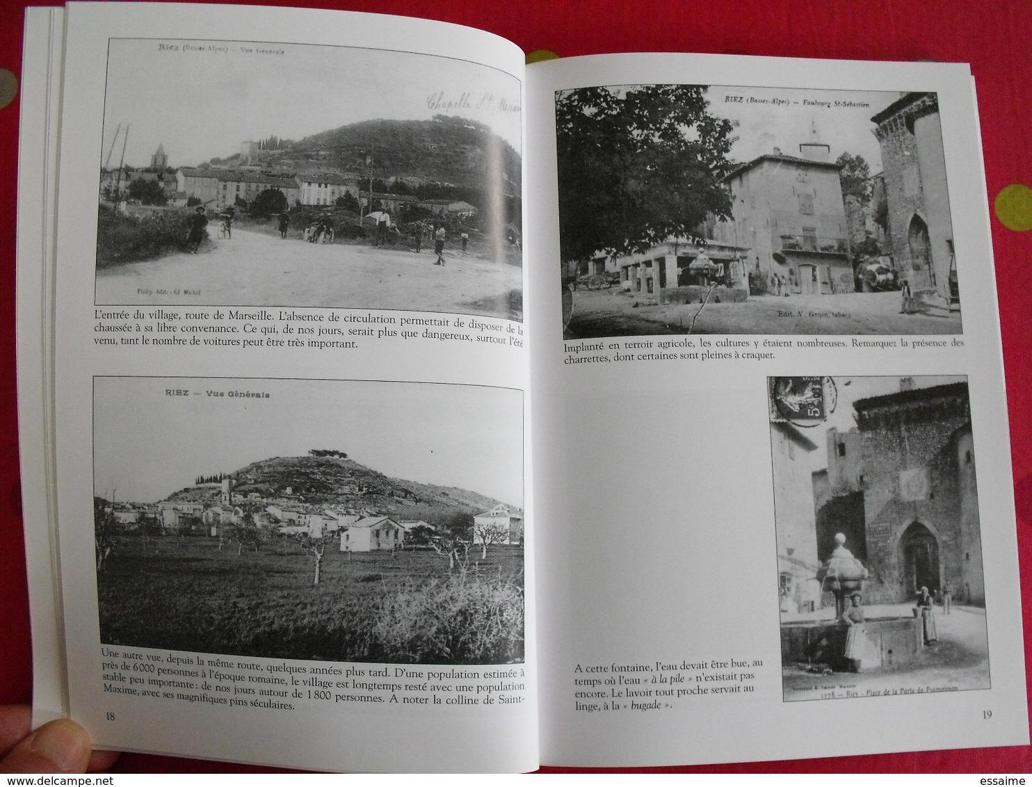 Riez-la Romaine. Alpes Provence. Mespoulède. Mémoire En Images. éditions Alan Sutton. 2008. Cartes Postales Photos - Provence - Alpes-du-Sud