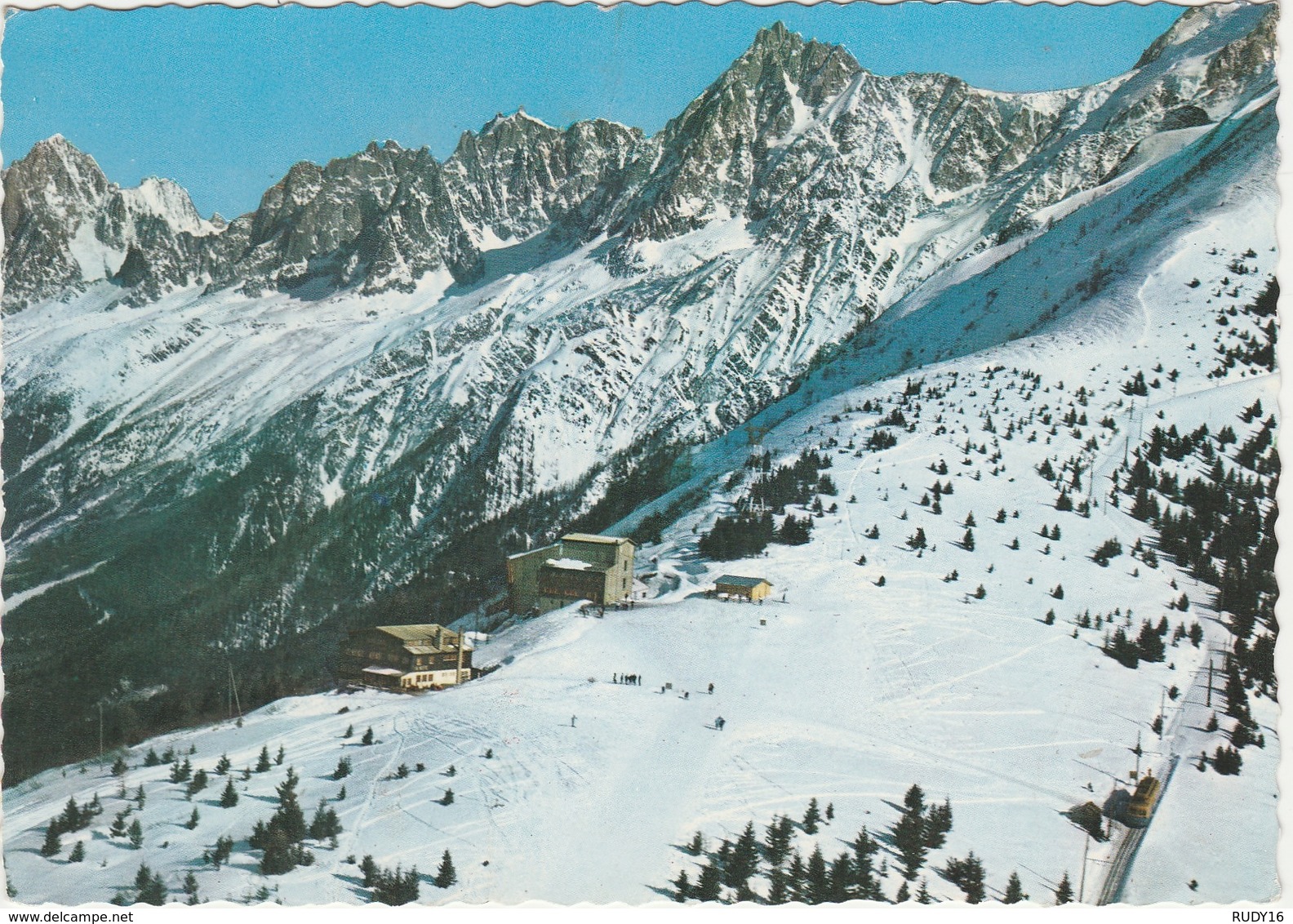 LES HOUCHES   -   VUE D' ENSEMBLE DU PLATEAU DE BELLEVUE   -   Editeur : J. CELLARD De Bron   N° R. 2880 - Les Houches