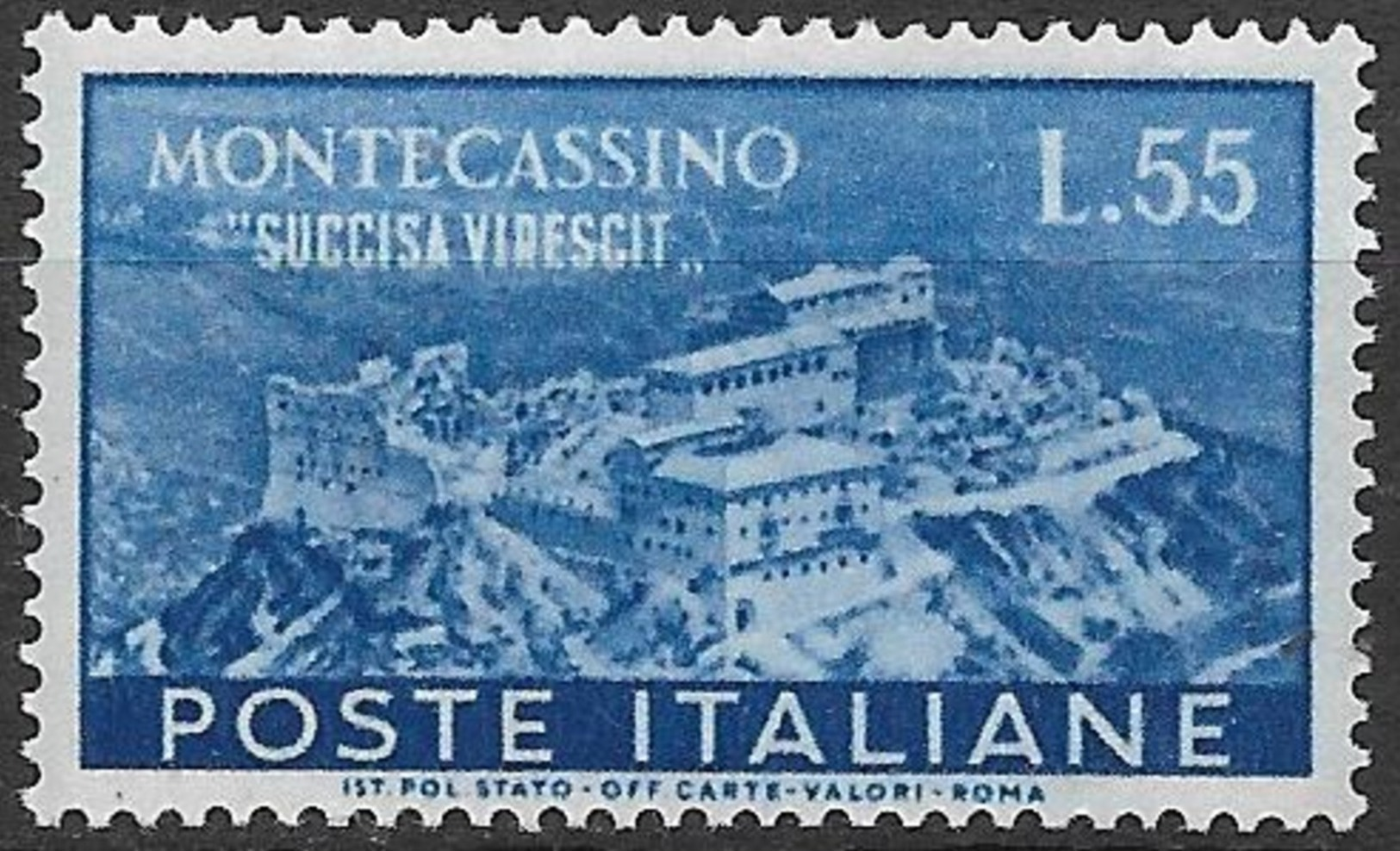 Italy - Italia 1951 Mi. No. 838 - 1946-60: Mint/hinged