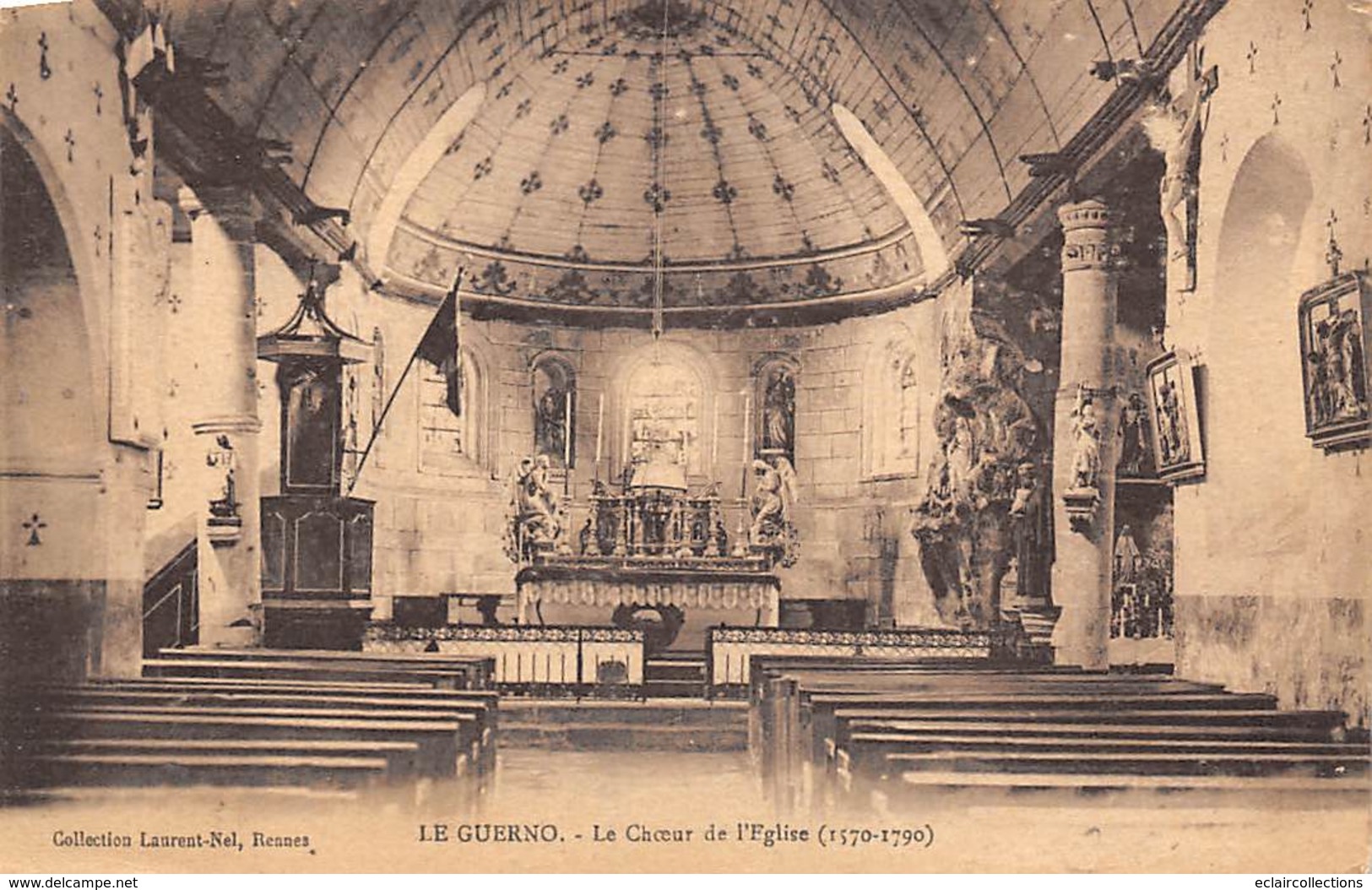 Le Guerno         56      Le Cœur De L'église         (Voir Scan) - Other & Unclassified