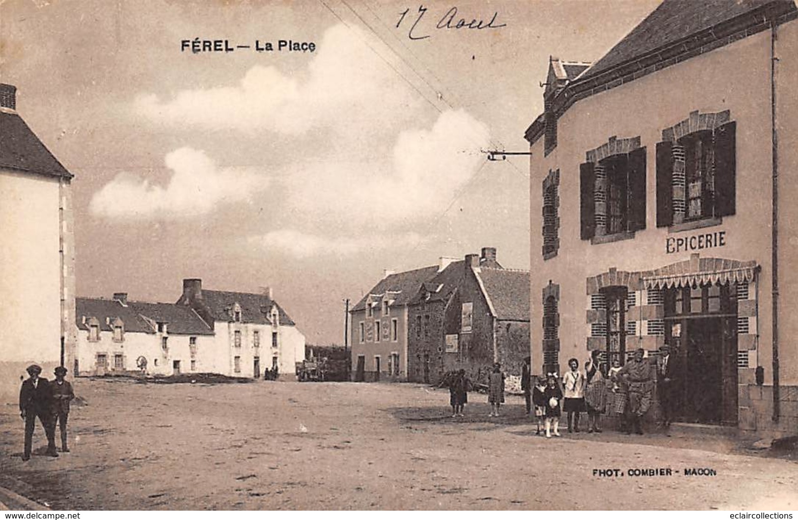 Férel          56     La Place. Epicerie          (Voir Scan) - Andere & Zonder Classificatie