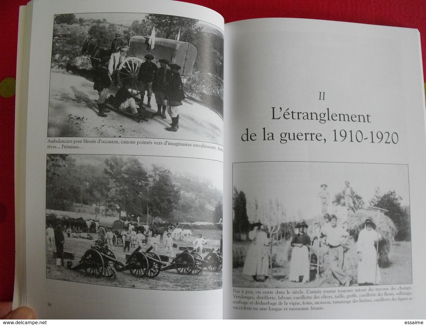 Valbonne. Alpes-maritimes Provence. Mémoire en images. éditions Alan Sutton. 2000. cartes postales photos