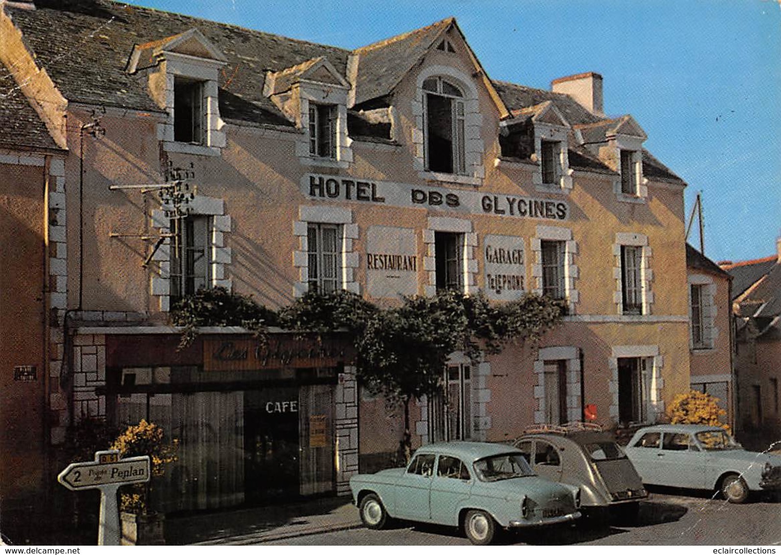 Billiers      56        Hôtel Des Glycines          10x15     (Voir Scan) - Andere & Zonder Classificatie