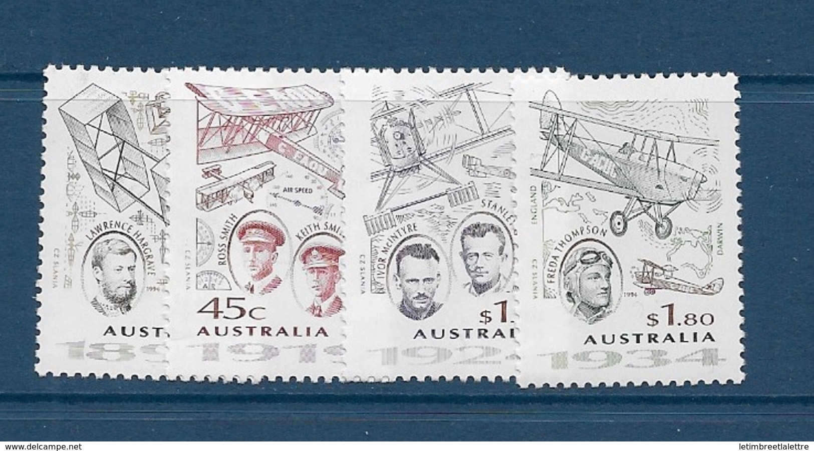 Australie N°1384 à  1387** - Mint Stamps