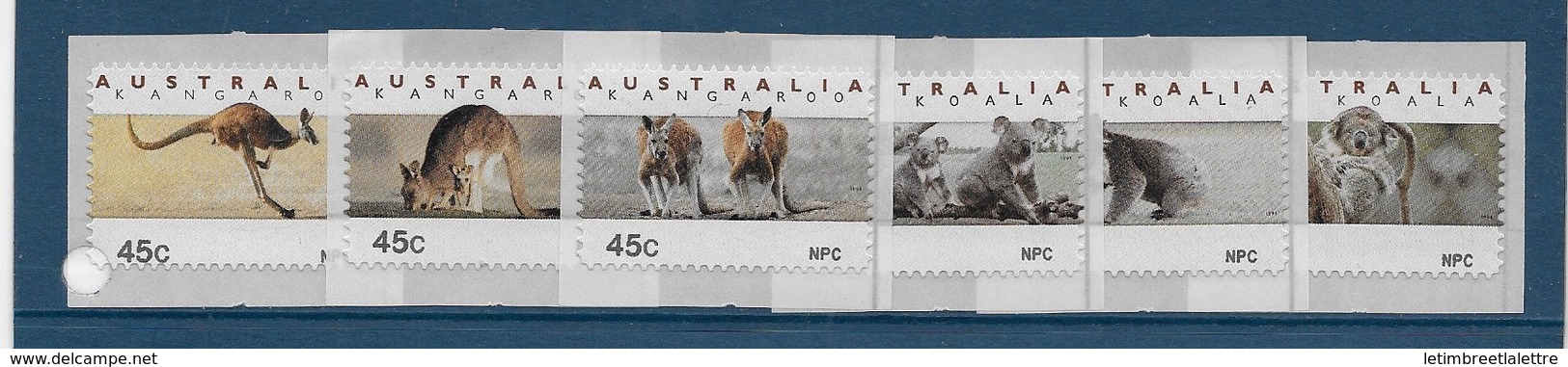 Australie N°1419 à 1424**adhésif - Mint Stamps