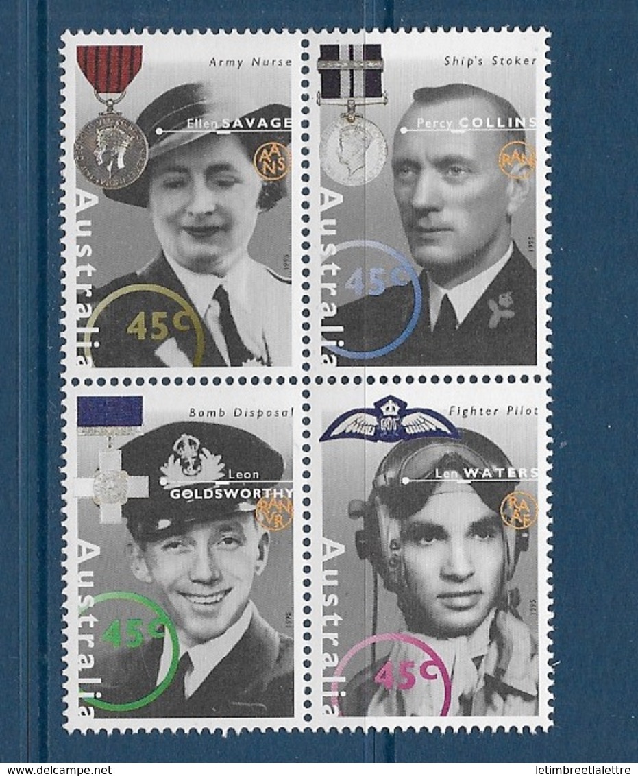 Australie N°1458 à1461** - Mint Stamps