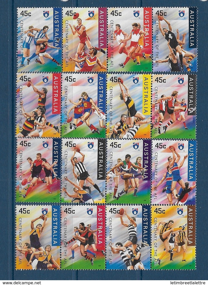 Australie N°1498 à 1513** - Mint Stamps