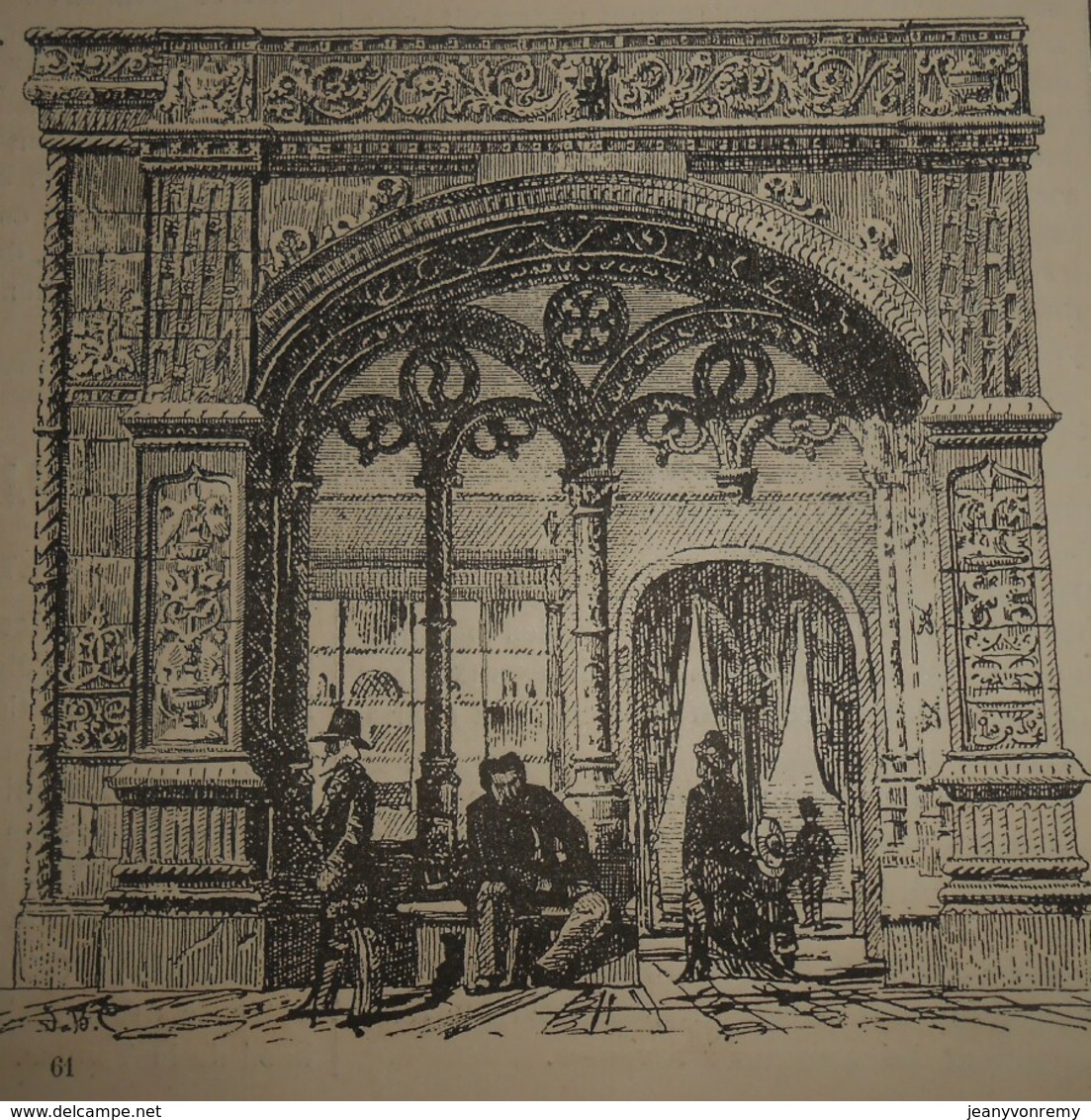 La semaine des constructeurs. N°7. 17 Août 1878. Ascenseurs, système Samain. Architecture portugaise.