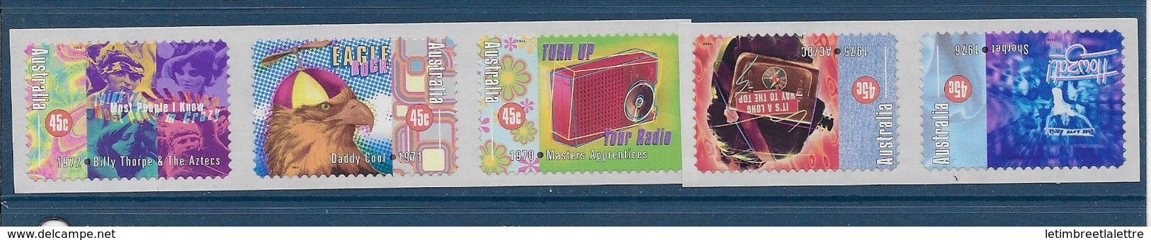 Australie N°1682D à 1682M**sans Le 1862K Adhésif - Mint Stamps