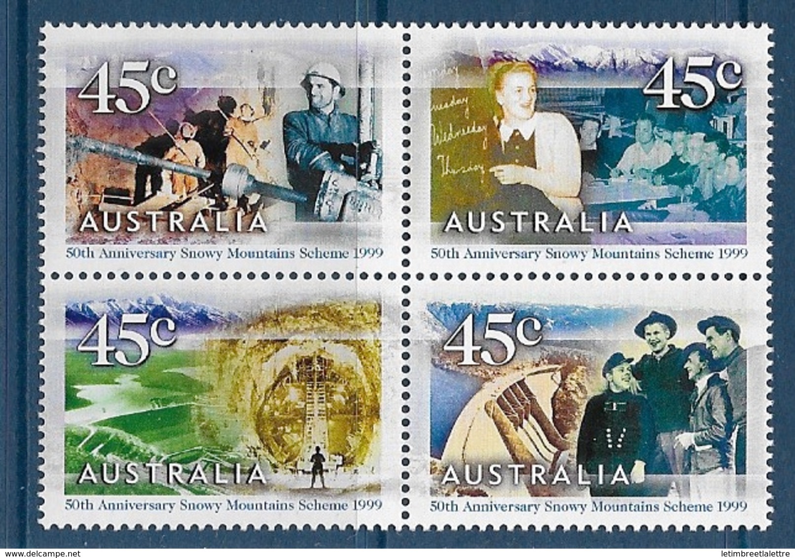 Australie N°1761A à 1761D** - Neufs