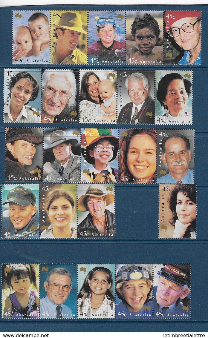 Australie N°1787-1811** Sans Le 1805 - Mint Stamps