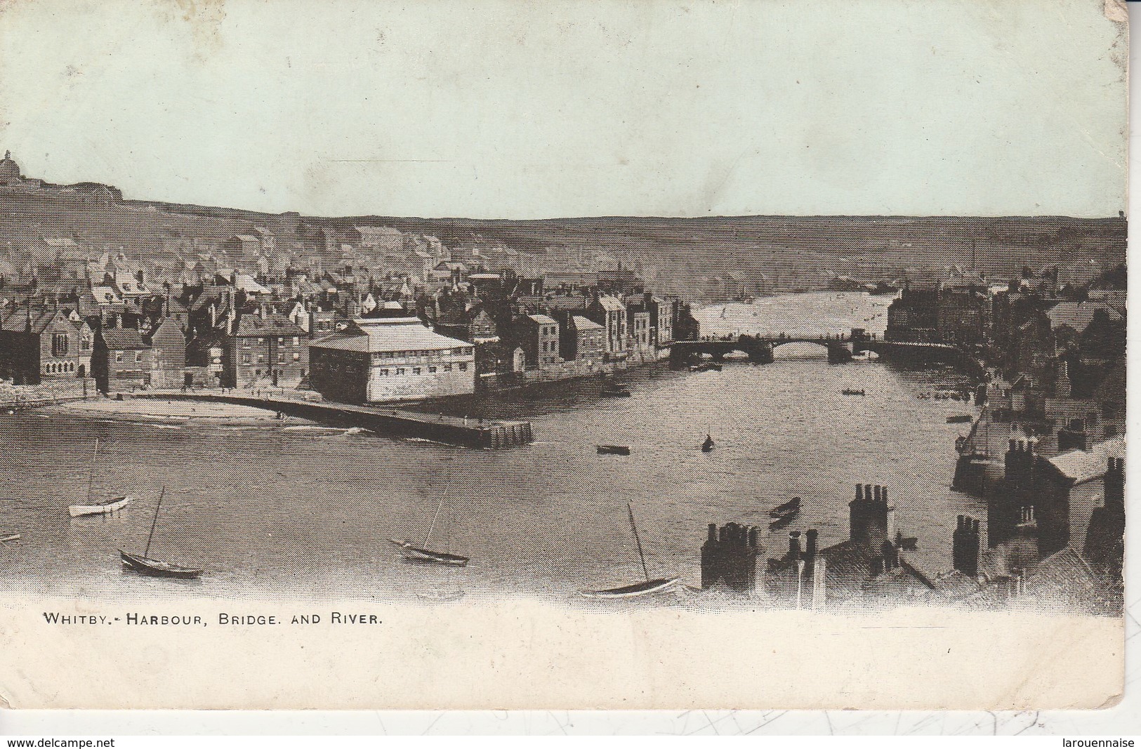 GB - WHITBY - Harbour, Bridge And River - Whitby