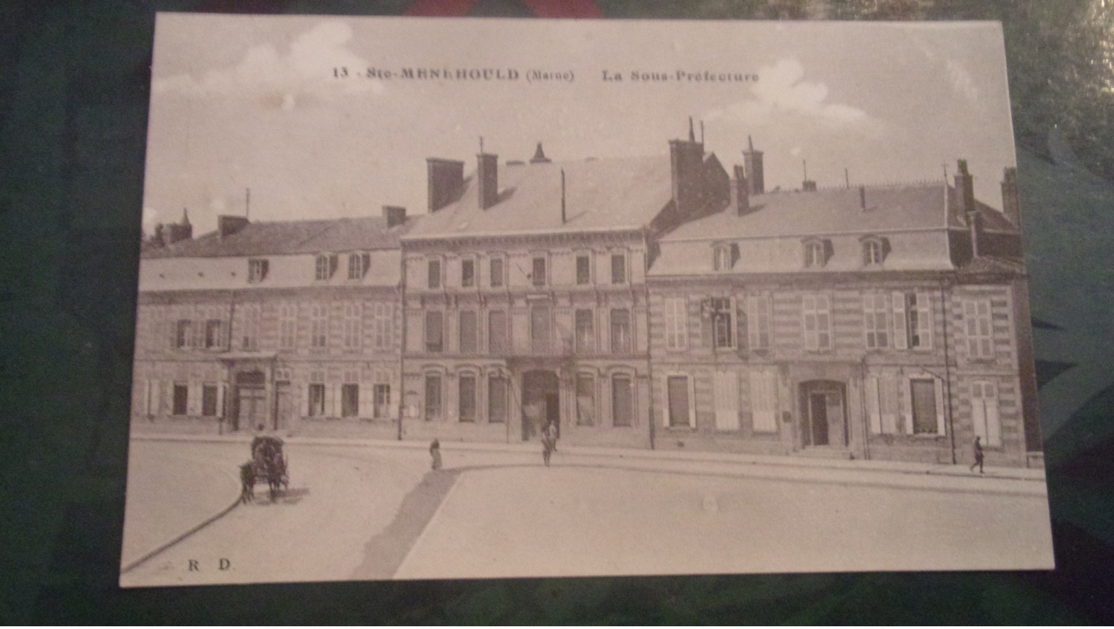 51 SAINTE MENEHOULD  VOYAGEE DECEMBRE 1914  LA SOUS PREFECTURE EDITION RD - Sainte-Menehould