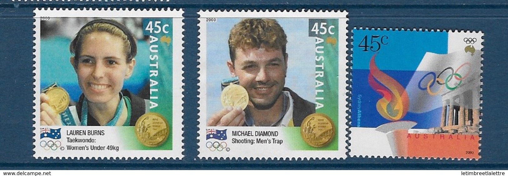 Australie N°1882-1884 Et 1904**** - Mint Stamps