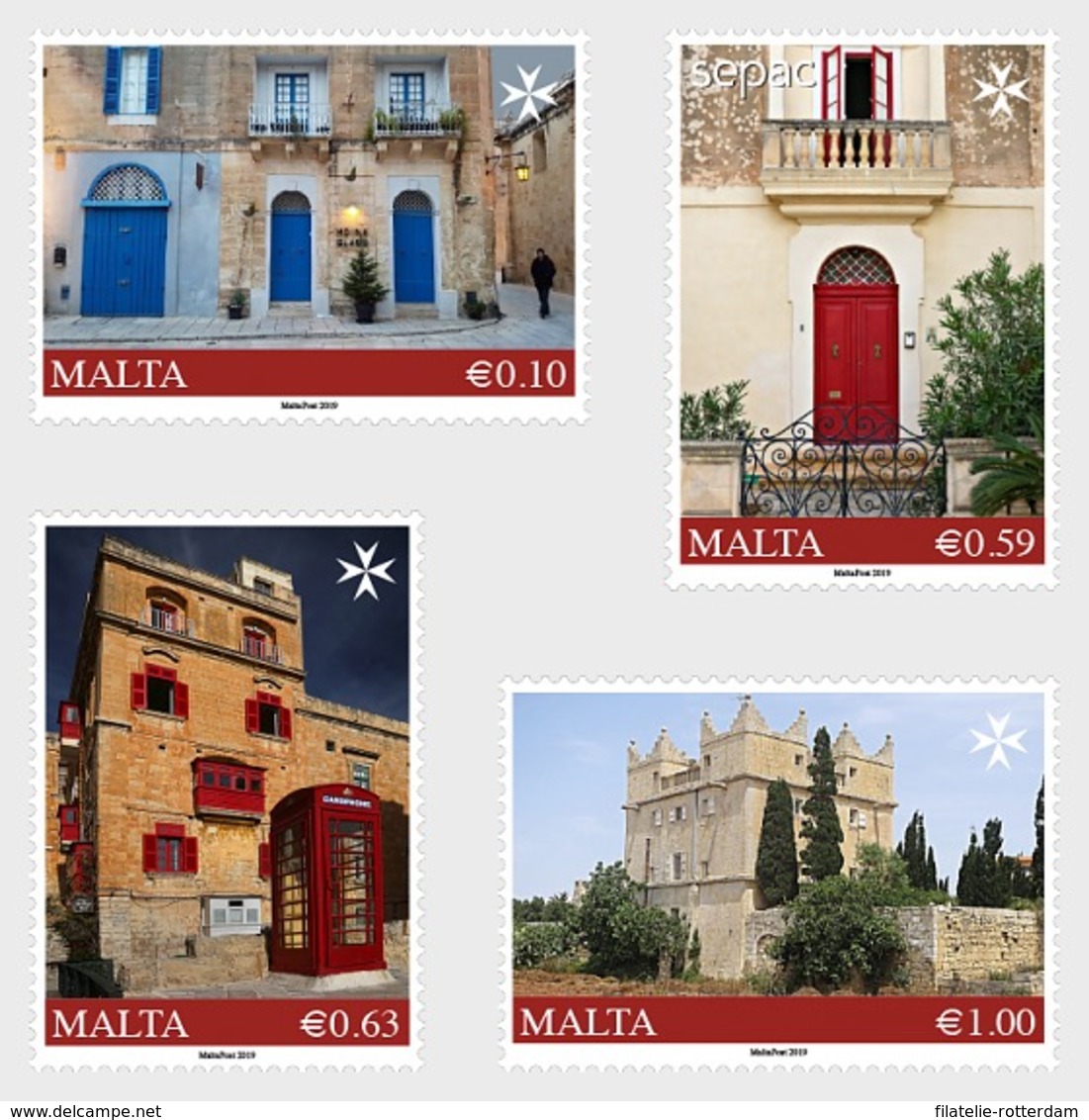 Malta / Malte - Postfris / MNH - Complete Set SEPAC 2019 - Malta