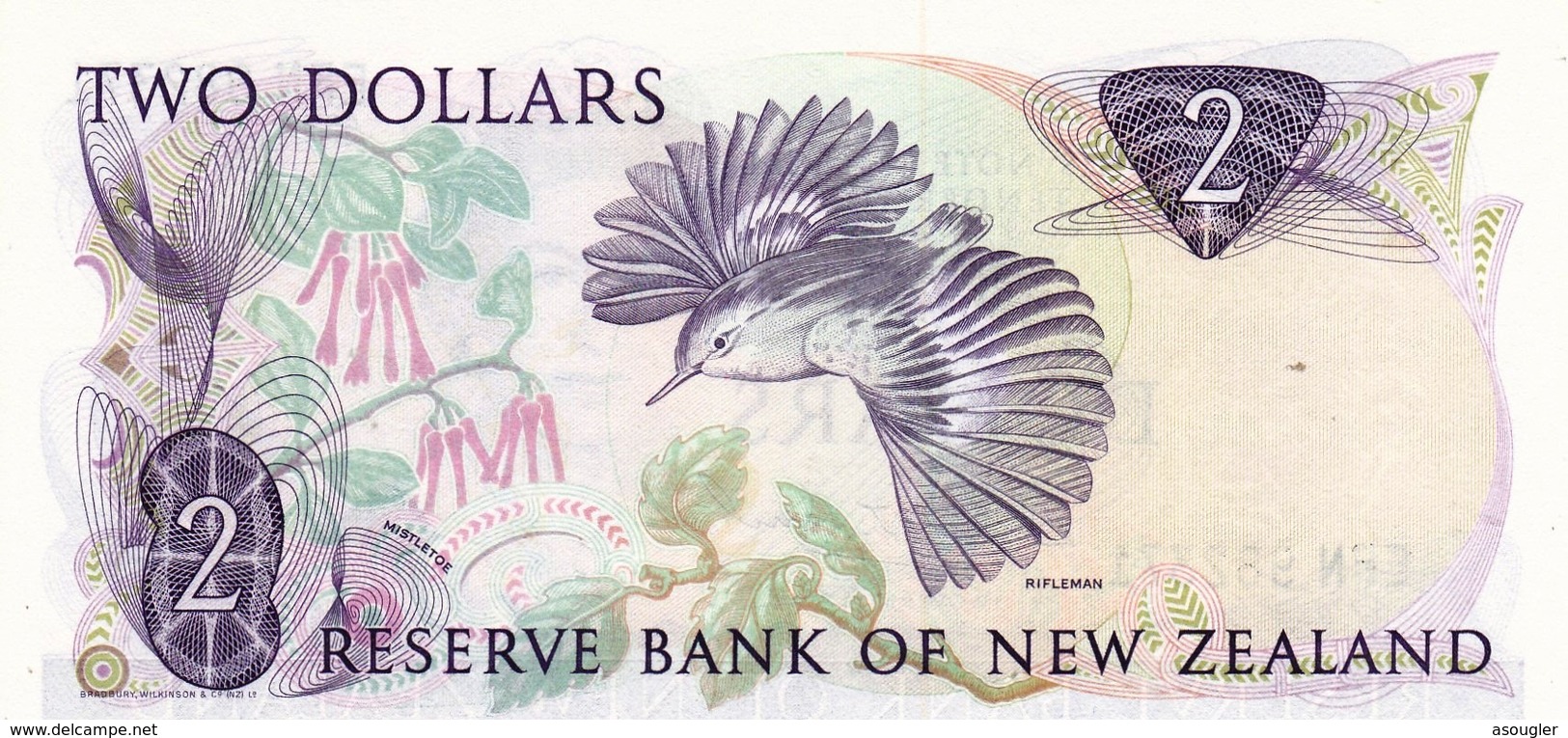 NEW ZEALAND 2 DOLLARS ND 1989 - 1992 UNC P-170c "free Shipping Via Registered Air Mail" - New Zealand