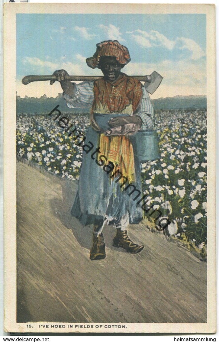 African-Americans - I've Hoed In Fields Of Cotton - Black Americana
