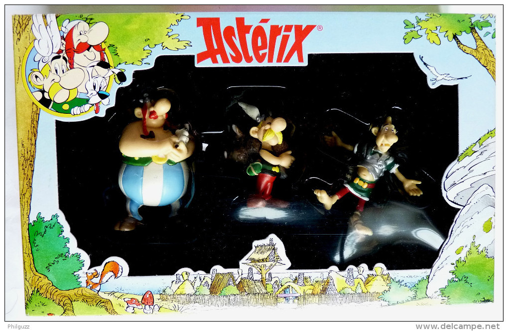 FIGURINE ASTERIX BOITE PLASTOY 1 1998 COMPLETE NEUVE - Asterix & Obelix