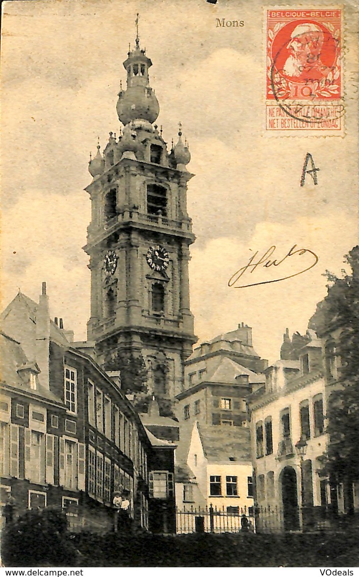 026 152 - CPA - Belgique - Mons - Le Beffroi - Mons