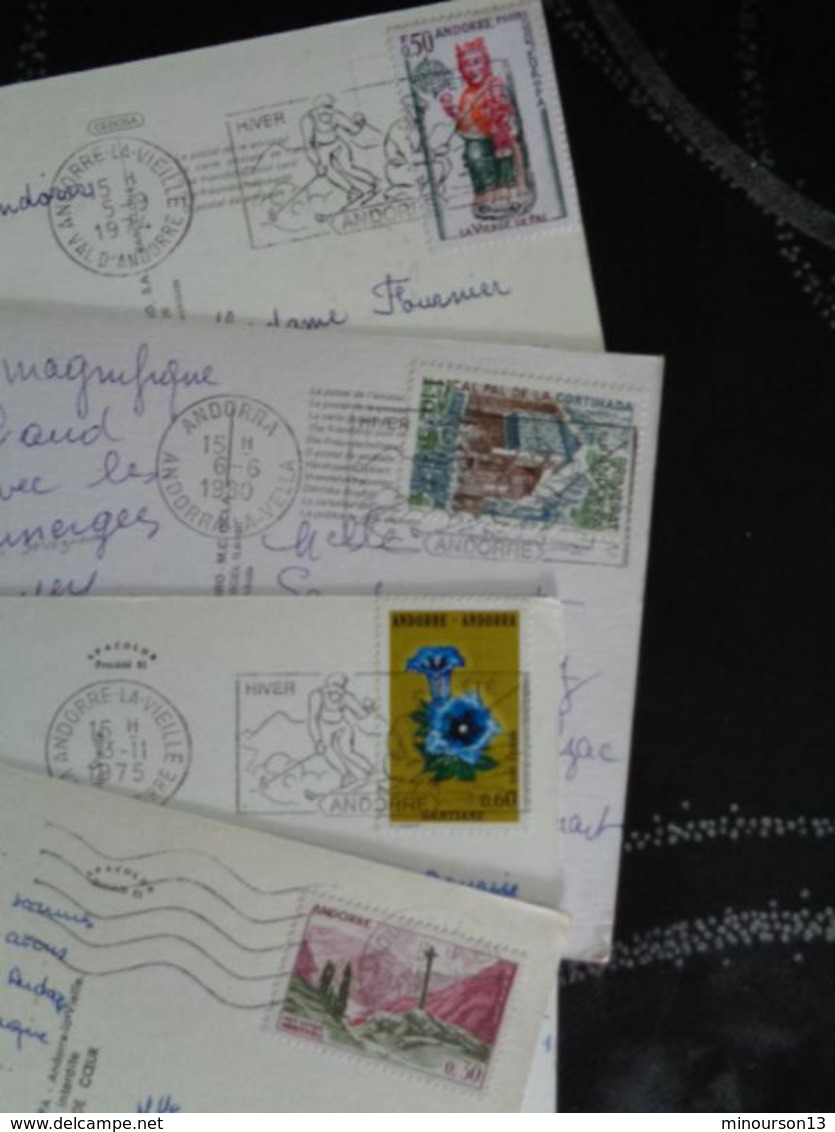 LOT DE 230 CARTES D'ANDORRE, VOIR PHOTOS - 100 - 499 Postcards